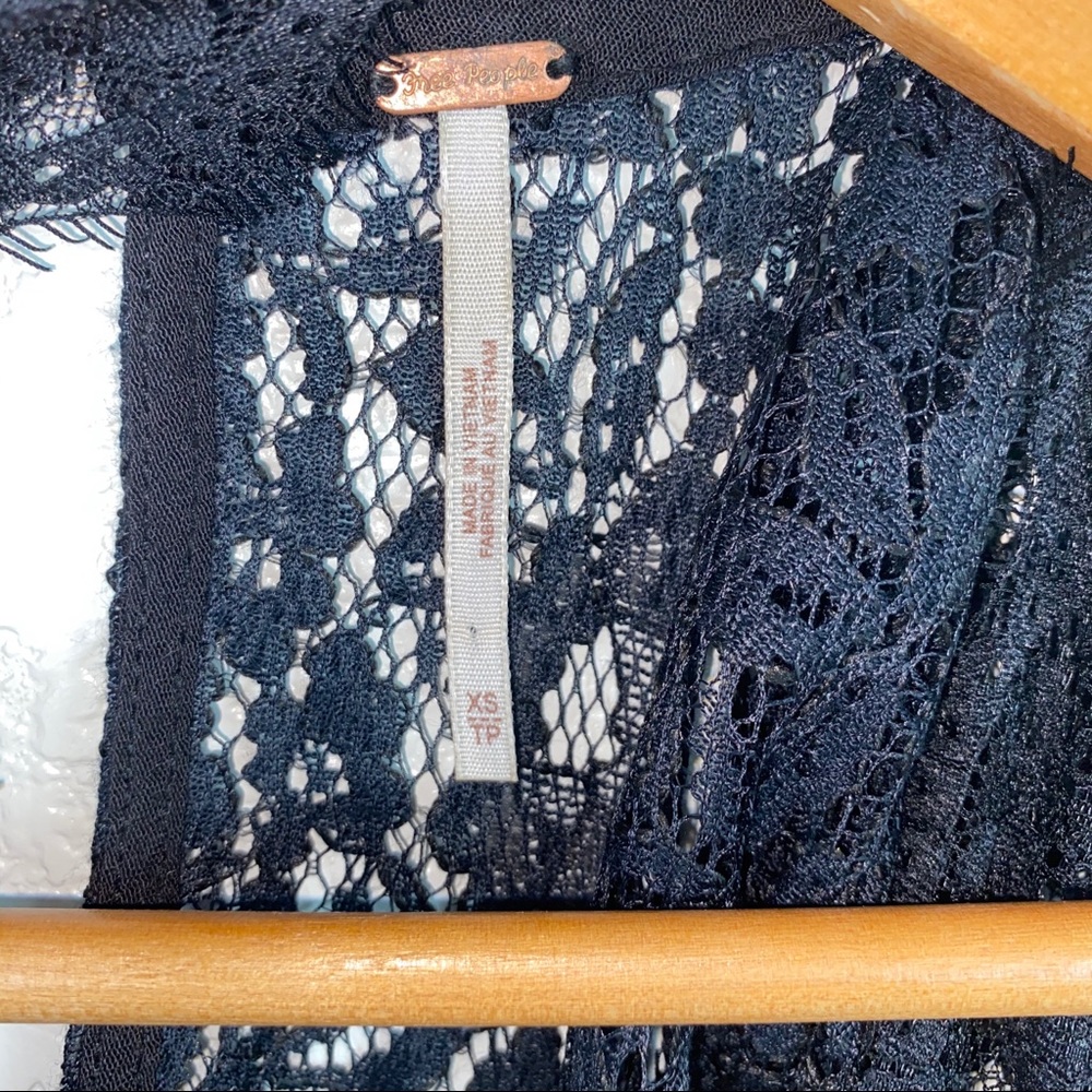 Free People Black Lace Dress - Picture 7 of 10
